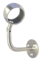 Handlauftr�ger mit Ring 42,4 mm, schwenkbar mit Gelenk, V2A
